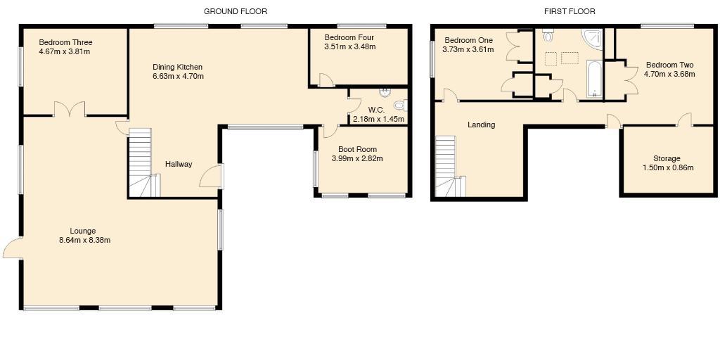4 bedroom semi-detached house SSTC in Colne - The Barn, Red Lane.jpg